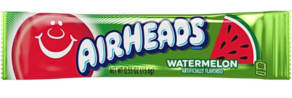 Airheads - Soft Chewy Candy - USA - All Flavors - Full Size Bar - 15.6g