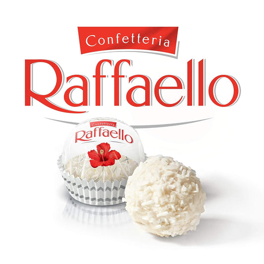 Ferrero Rocher Raffaello - Premium Gourmet White Almond, Cream And Coconut Treat