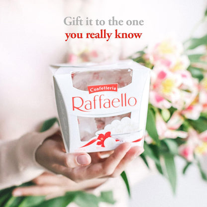 Ferrero Rocher Raffaello - Premium Gourmet White Almond, Cream And Coconut Treat