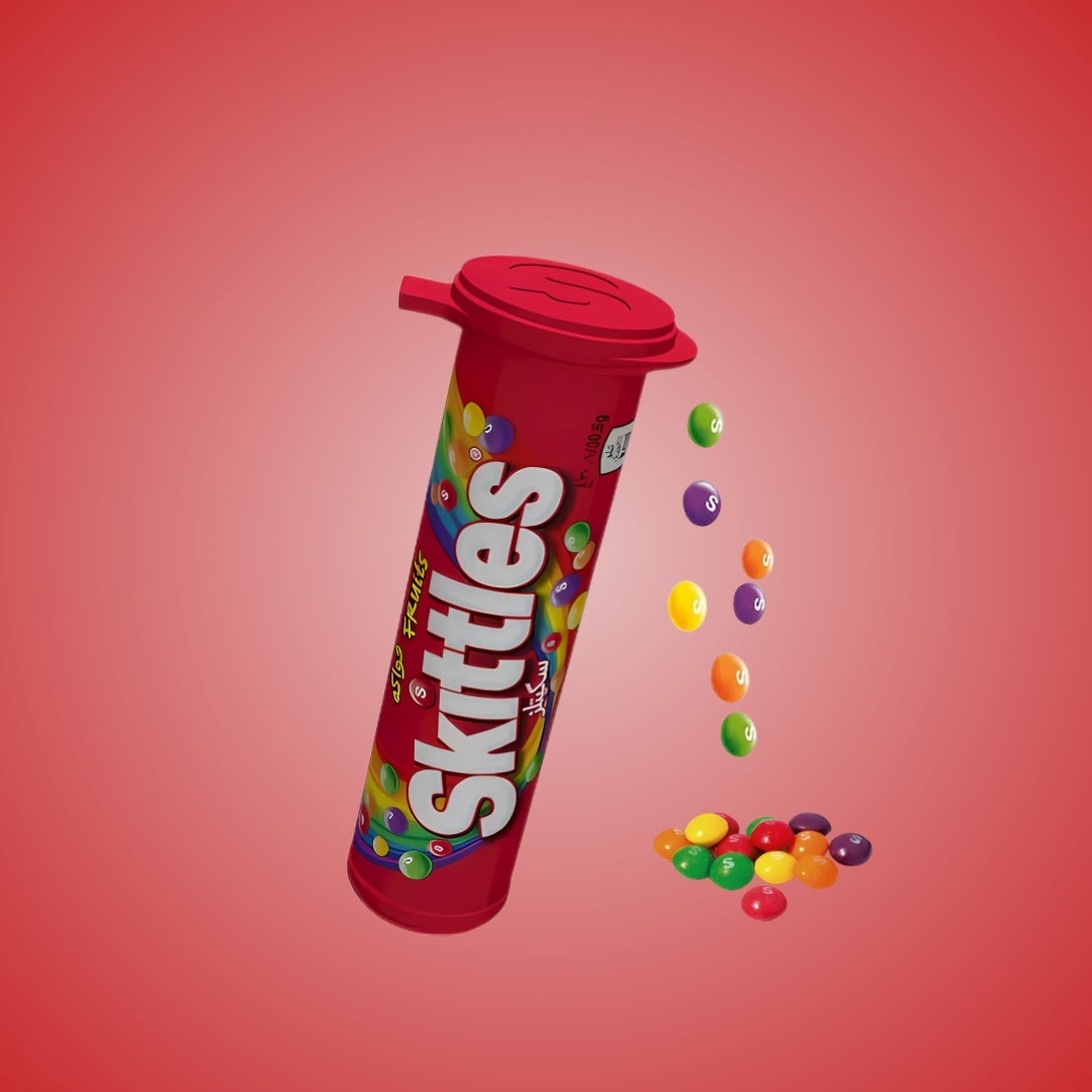 Skittles - Original - All Flavors - Fruits - Crazy Sours - Wild Berry - Tropical - Desserts (USA, Europe and Middle East)