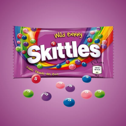 Skittles - Original - All Flavors - Fruits - Crazy Sours - Wild Berry - Tropical - Desserts (USA, Europe and Middle East)